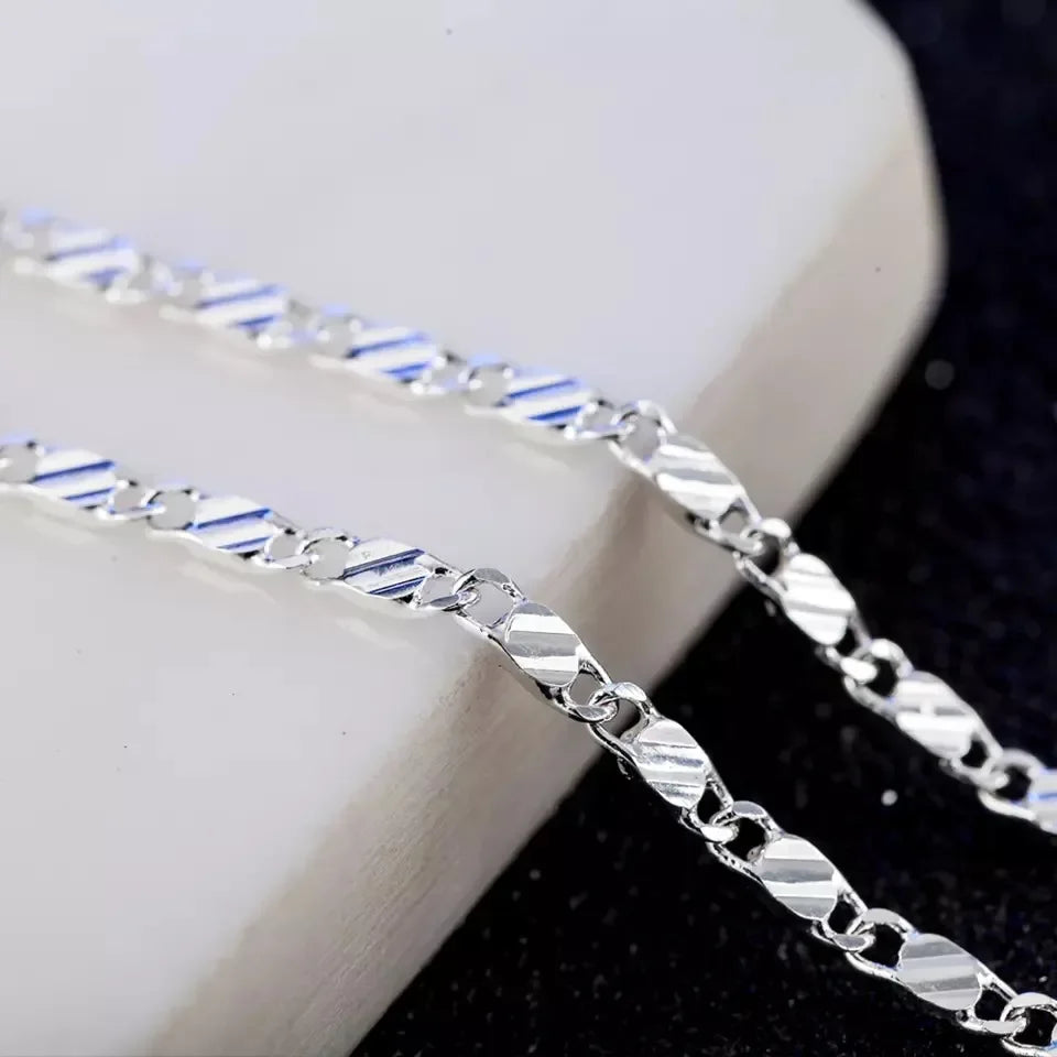 18K Gold-Plated 925 Silver Mariner Chain